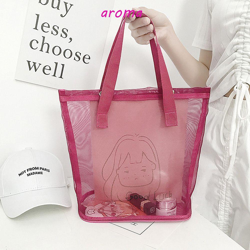 Túi Xách Nylon Màu Trơn Cỡ Lớn Thời Trang Cho Nữ