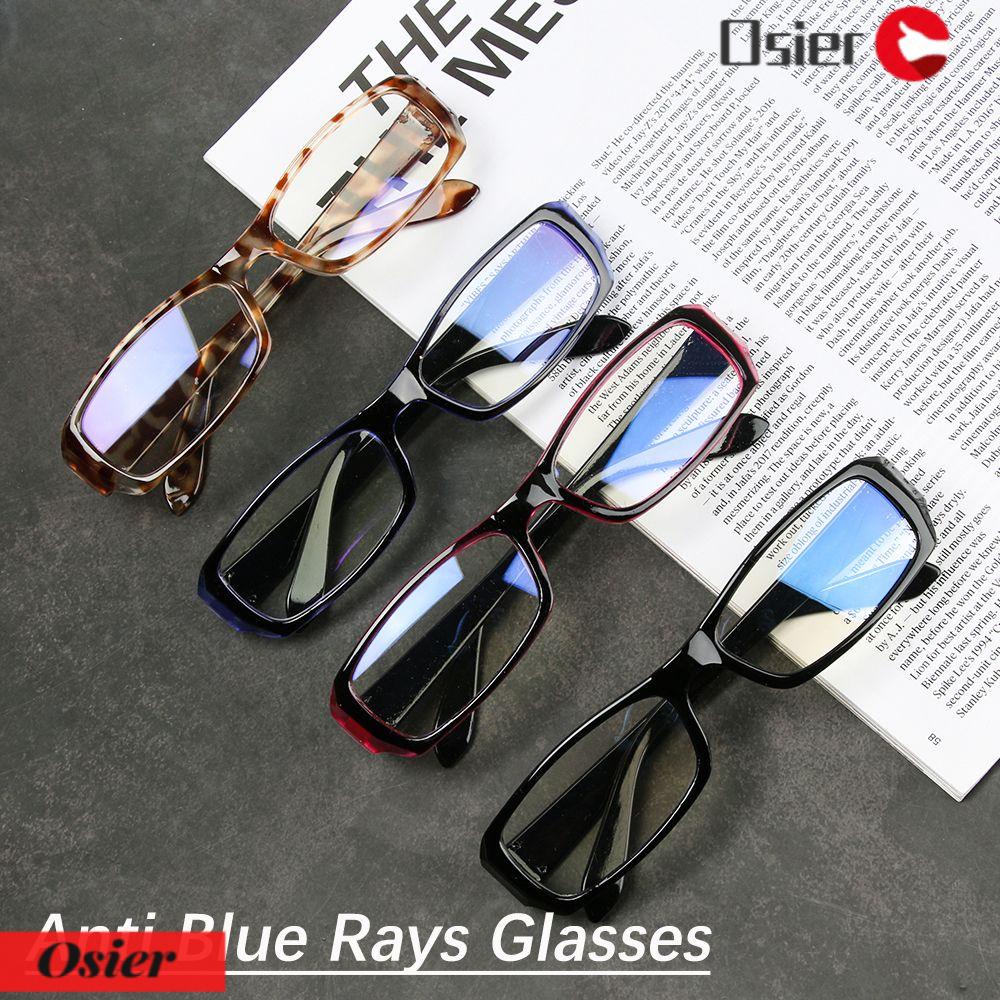 Mắt Kính Gọng PC Phẳng Độ Nét Cao Chống Ánh Sáng Xanh Dương OSIER1 Dành Cho Máy Tính