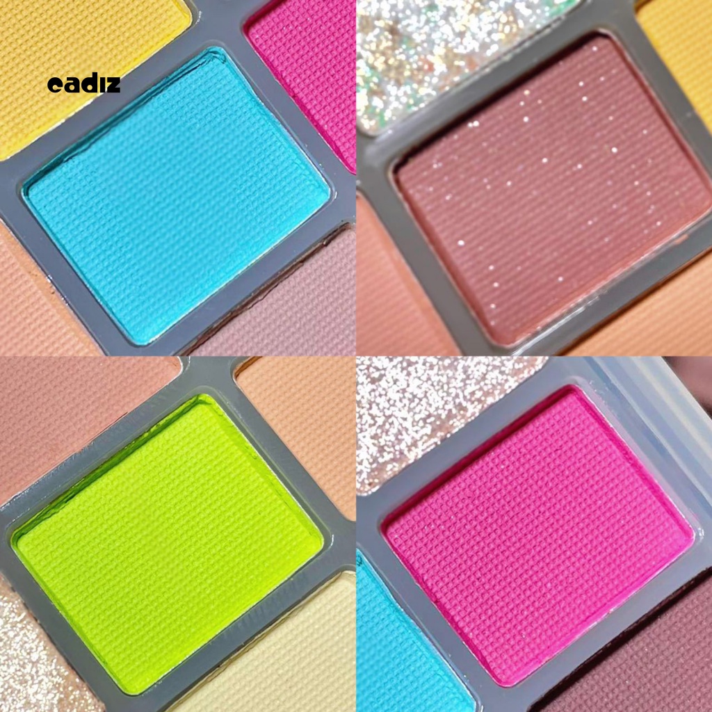 Bảng Phấn Mắt 20 Màu Lì Và Ánh Nhũ Kết Hợp Trang Điểm Kháng Nước Và Chống Mồ Hôi Lâu Trôi