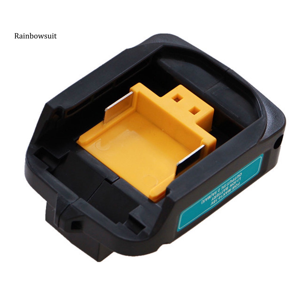 Bộ Chuyển Đổi Nguồn Điện 14.4V / 18V USB Cho MAKITA ADP05