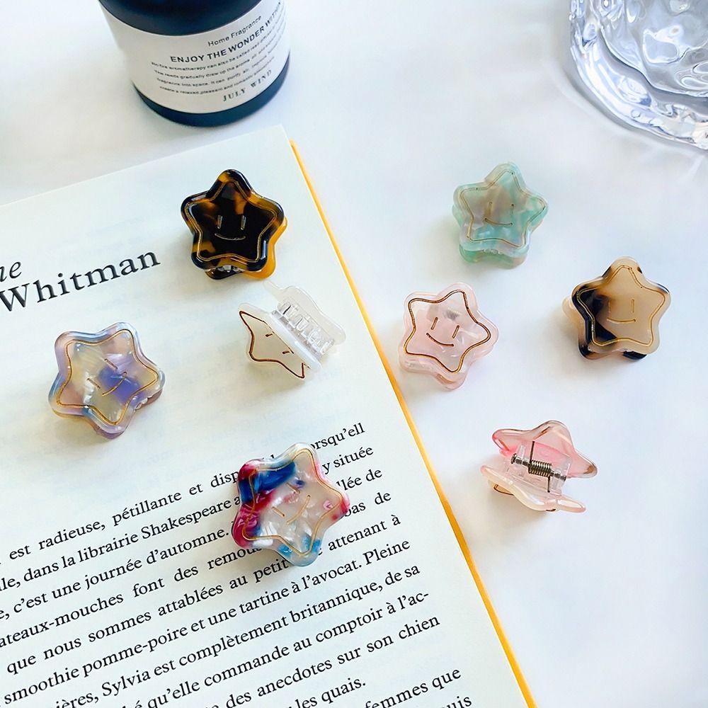 Kẹp Tóc Mini Hình Ngôi Sao Năm Cánh Xinh Xắn WMES15H