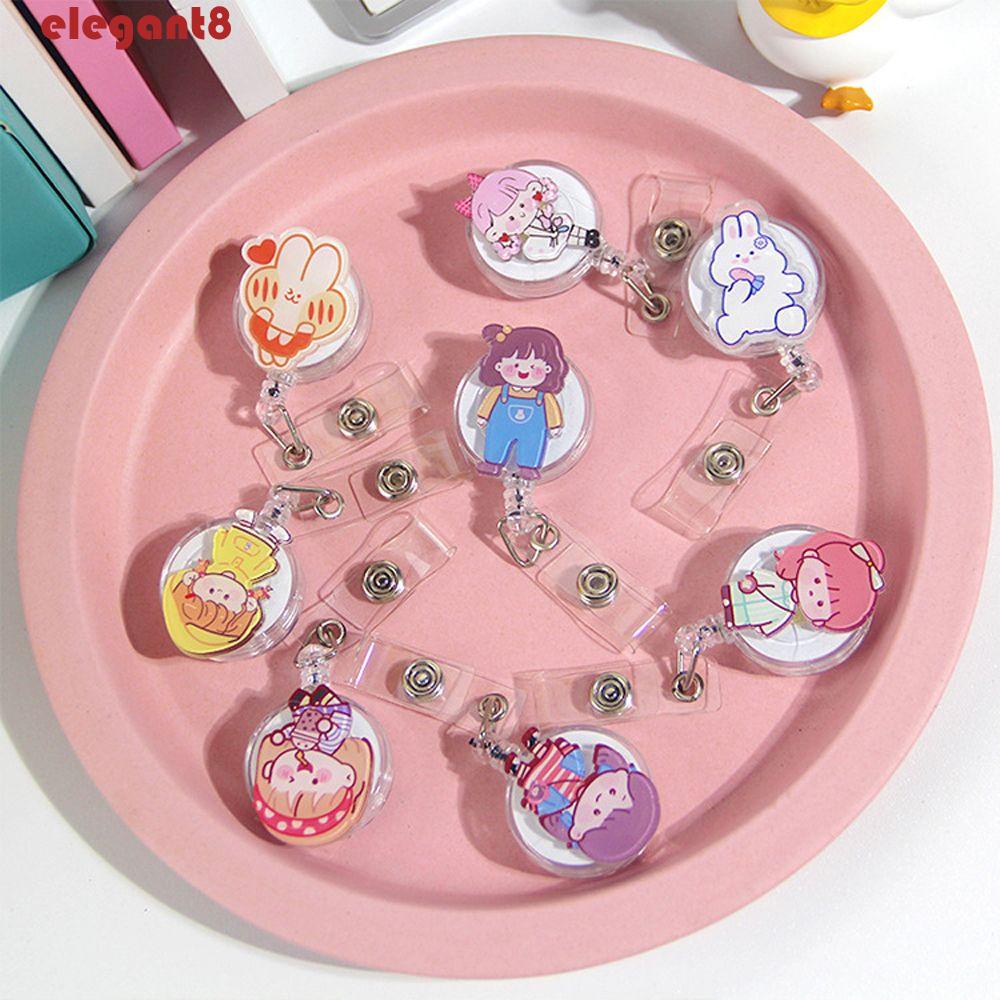 Kẹp Giữ Thẻ ID / Thẻ ID Có Thể Thu Gọn Tiện Dụng Cho Nhân Viên Văn Phòng / Trường Học / Y Tá Giá