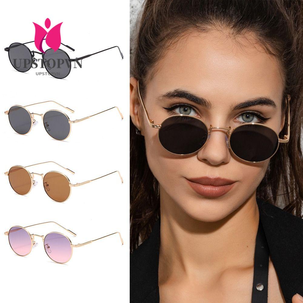 Kính Mát Tròn Chống Tia UV400 Thời Trang Cho Nữ