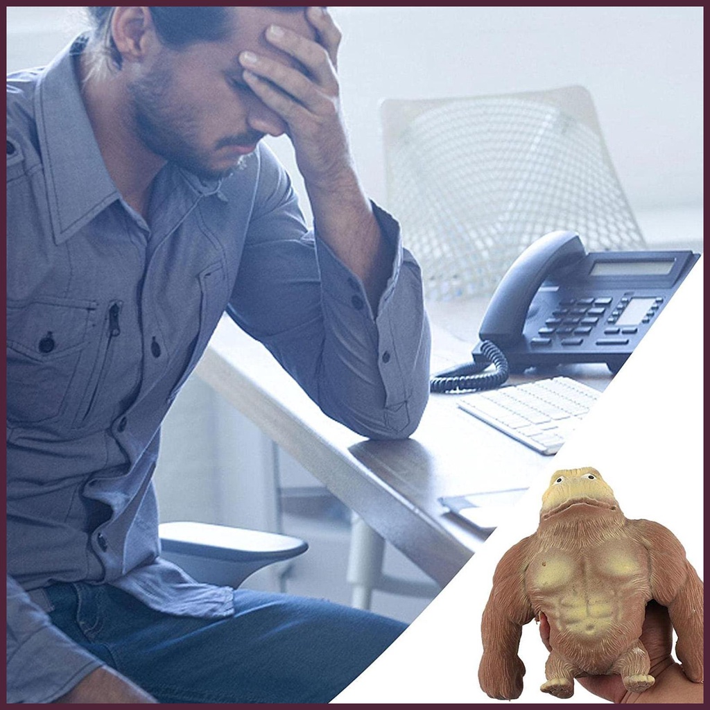 Đồ Chơi Con Khỉ Bằng Cao Su Mềm Co Giãn Tốt Dành Cho Phòng Ngủ