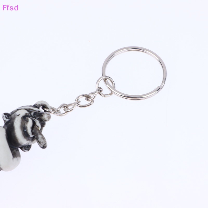 {Ffsd} Móc Khóa Cao Su Hình Quỷ Phong Cách Gothic Vintage Cho Nam / Nữ Trang / Túi Xách / Quà Tặng Halloween
