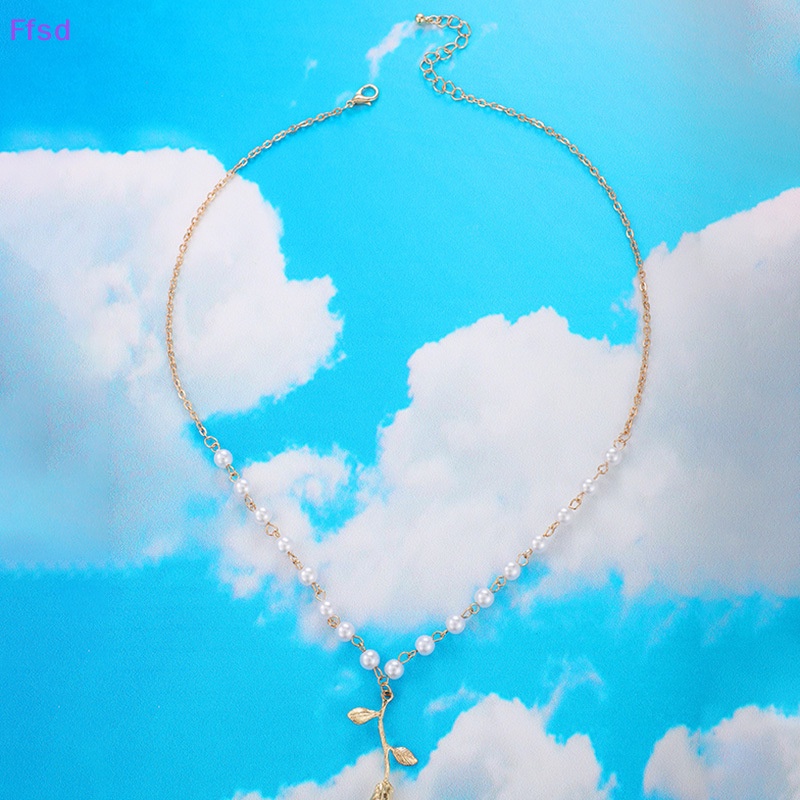 Vòng cổ Mặt Hoa Hồng Thanh Lịch Cho Nữ