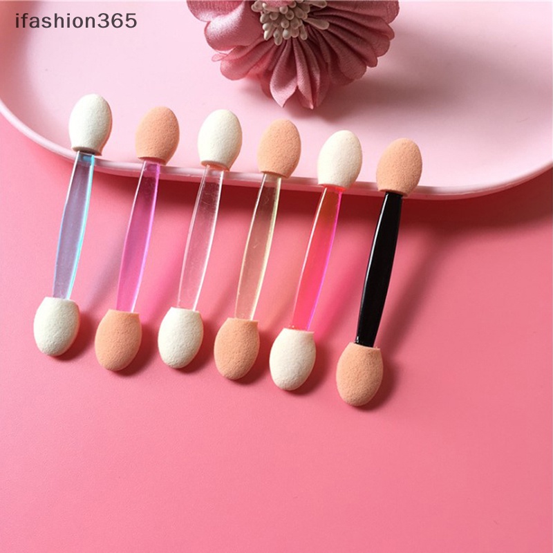Set 10 Cọ Trang Điểm Mắt Hai Đầu Sử Dụng Một Lần ifashion365