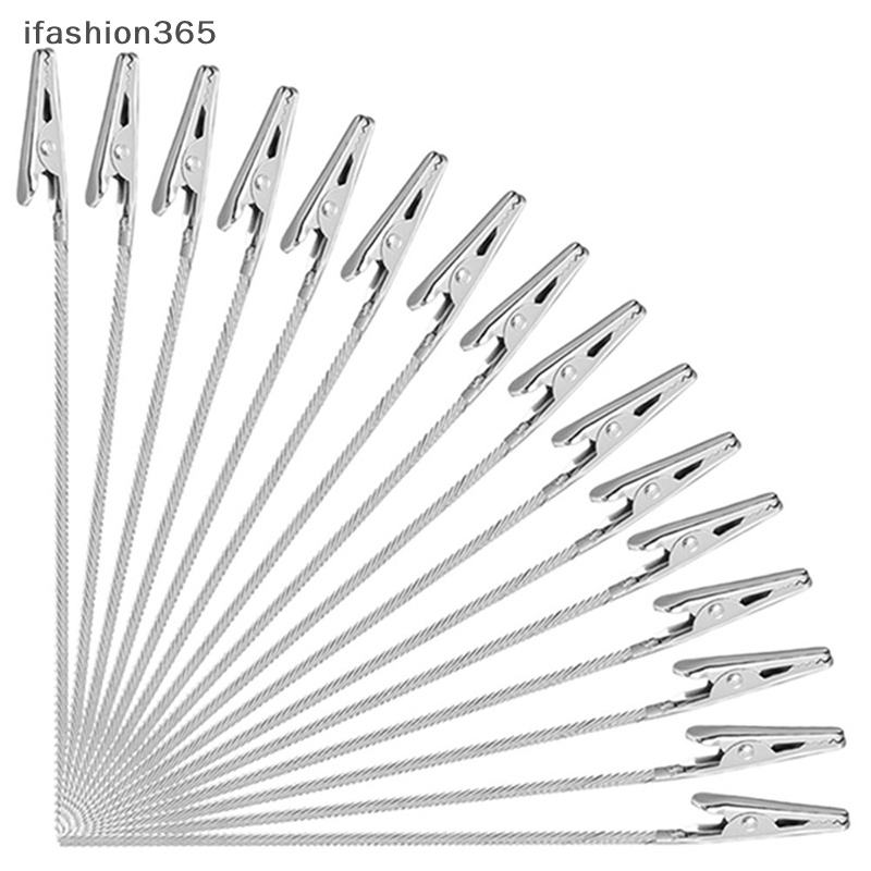 Set 10 Giá Đỡ Kẹp Ảnh / Thẻ Ghi Chú Để Bàn Trang Trí Nhiều Màu Sắc ifashion365