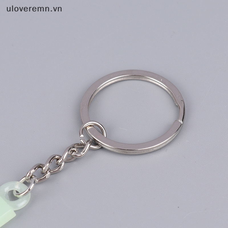 Uloveremn Móc Khóa Hình Thánh Giá Bằng Kim Loại Phát Sáng Dành Cho Nam Nữ