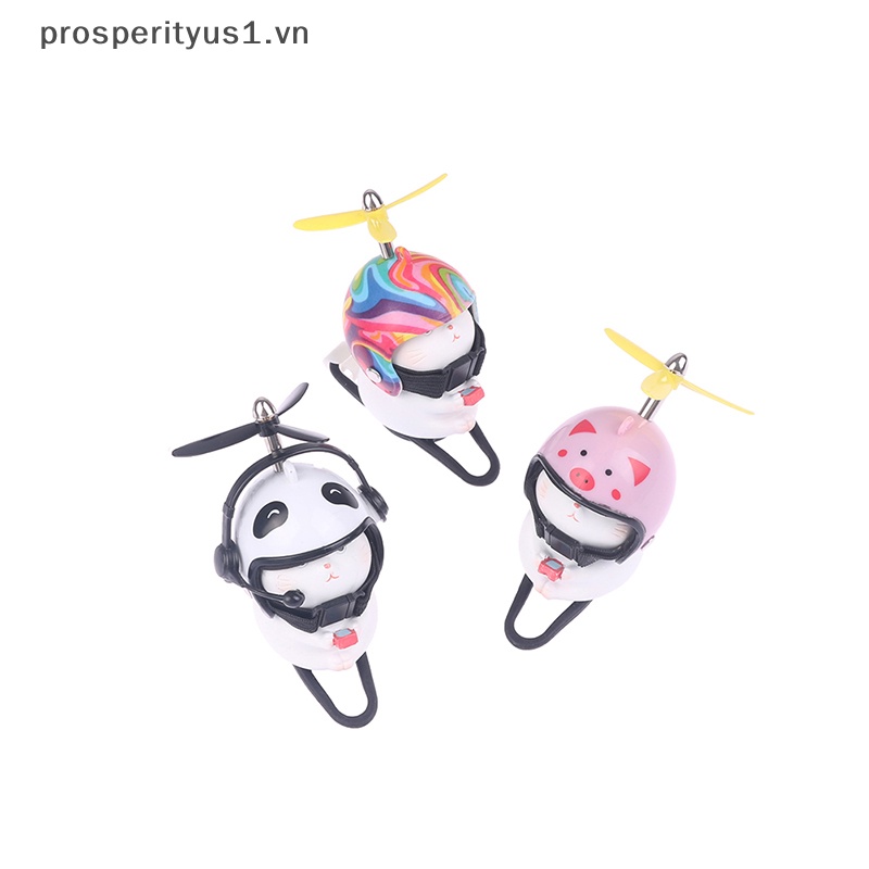 [prosperityus1] Chuông Trang Trí Tay Lái Xe Đạp / Xe Máy Hình Mèo