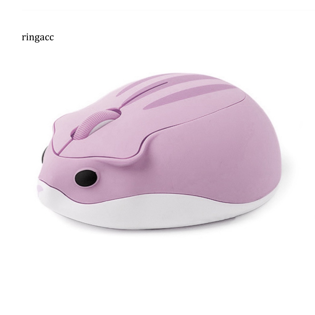 Chuột Quang Không Dây 2.4GHz 1200DPI HìNh ChuộT Hamster Dễ Thương