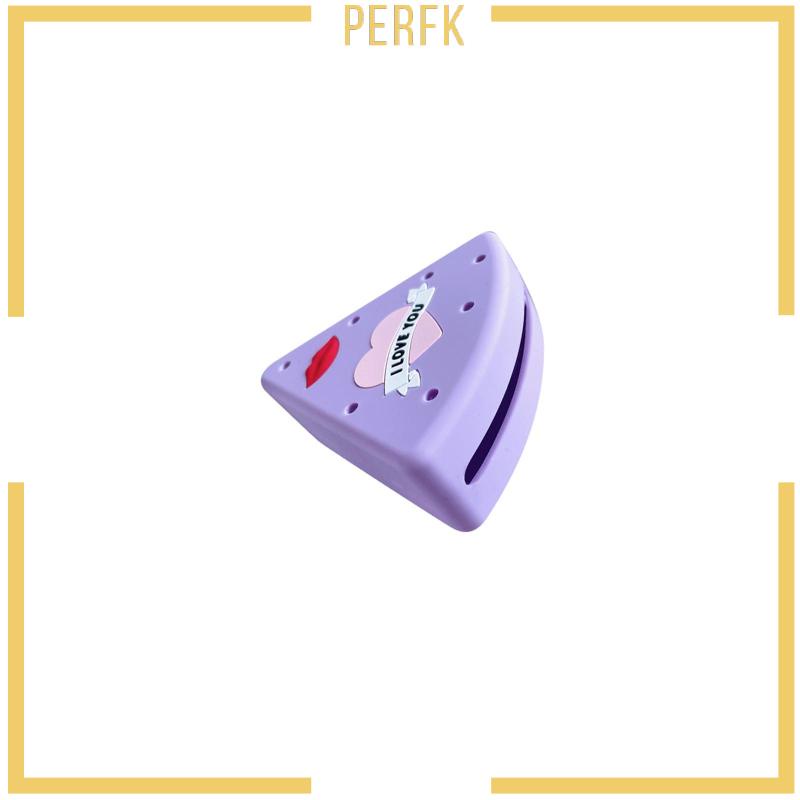 Hộp Đựng Mút Trang Điểm Hình Tam Giác Mềm Mại Chống Bụi Tiện Dụng Mang Theo Du Lịch