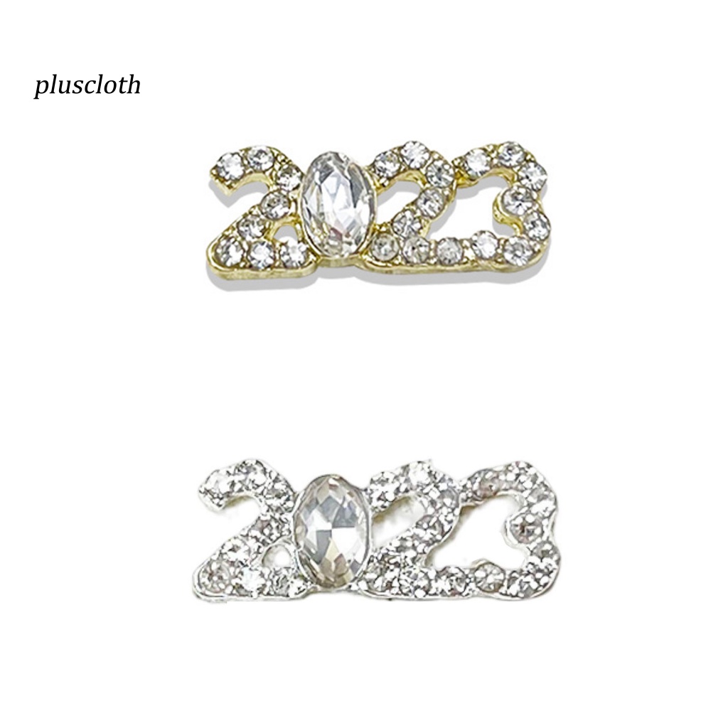 Hộp Hạt Kim Cương Giả Lấp Lánh Trang Trí Móng Tay 2023