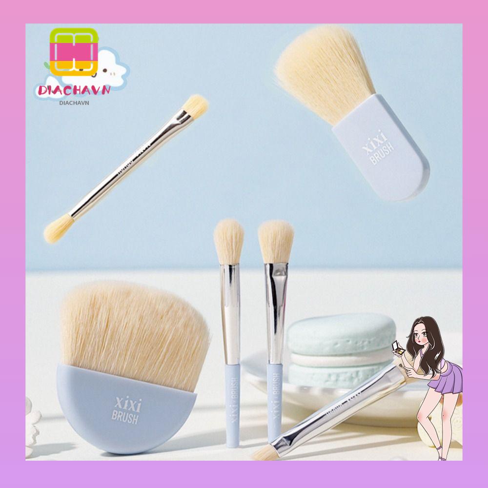 Set 6 Cọ Trang Điểm Nền Mini Mềm Mại Tiện Dụng