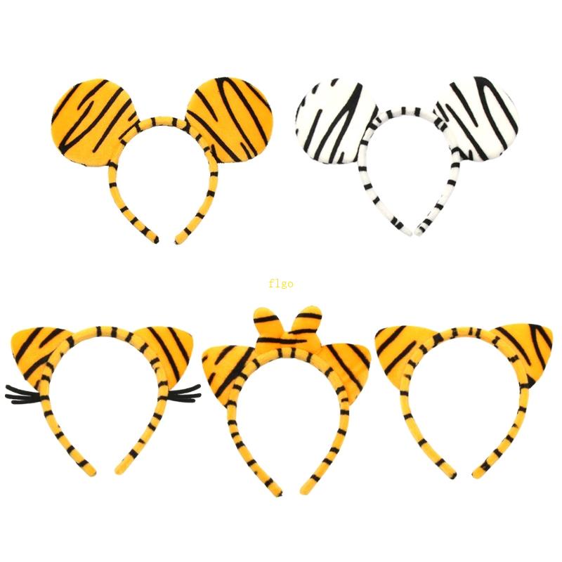 Băng Đô Tai Thú Hoạt Hình Nhồi Bông Đáng Yêu