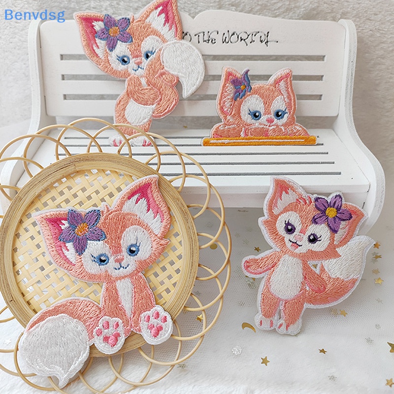 Miếng Dán Trang Trí Quần Áo Tự Dính Mềm Mại Thêu Họa Tiết Hoạt Hình