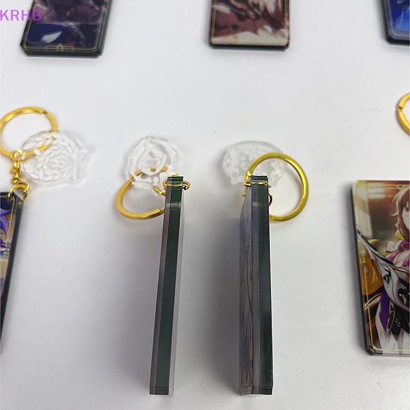 Móc Khóa Acrylic Dày Dặn Hình Nhân Vật Hoạt Hình Sáng Tạo Cho Bé Mới