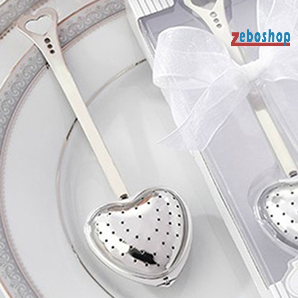 Muỗng Lọc Trà Hình Trái Tim Dành Cho Cô Dâu