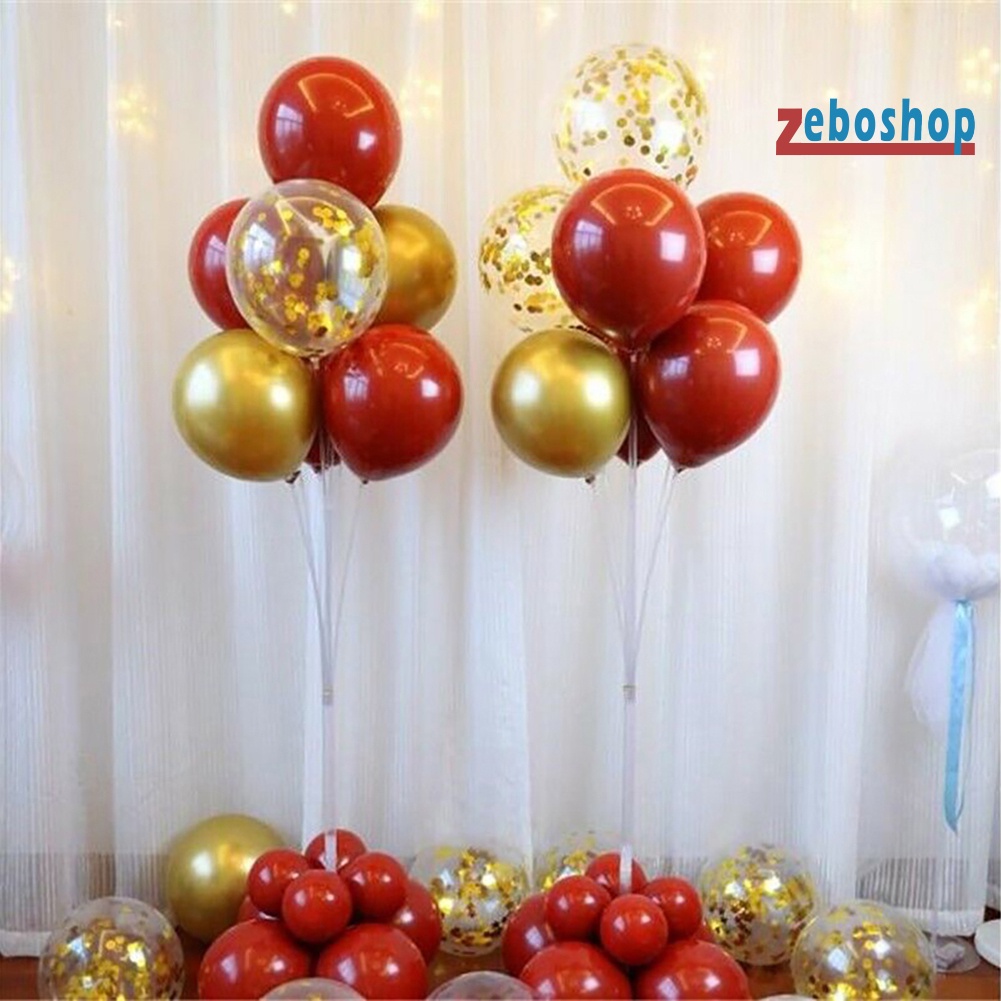 Giá Đỡ Trưng Bày Bong Bóng 8 Ống Dùng Trang Trí Tiệc Cưới / Sinh Nhật / Sinh Nhật