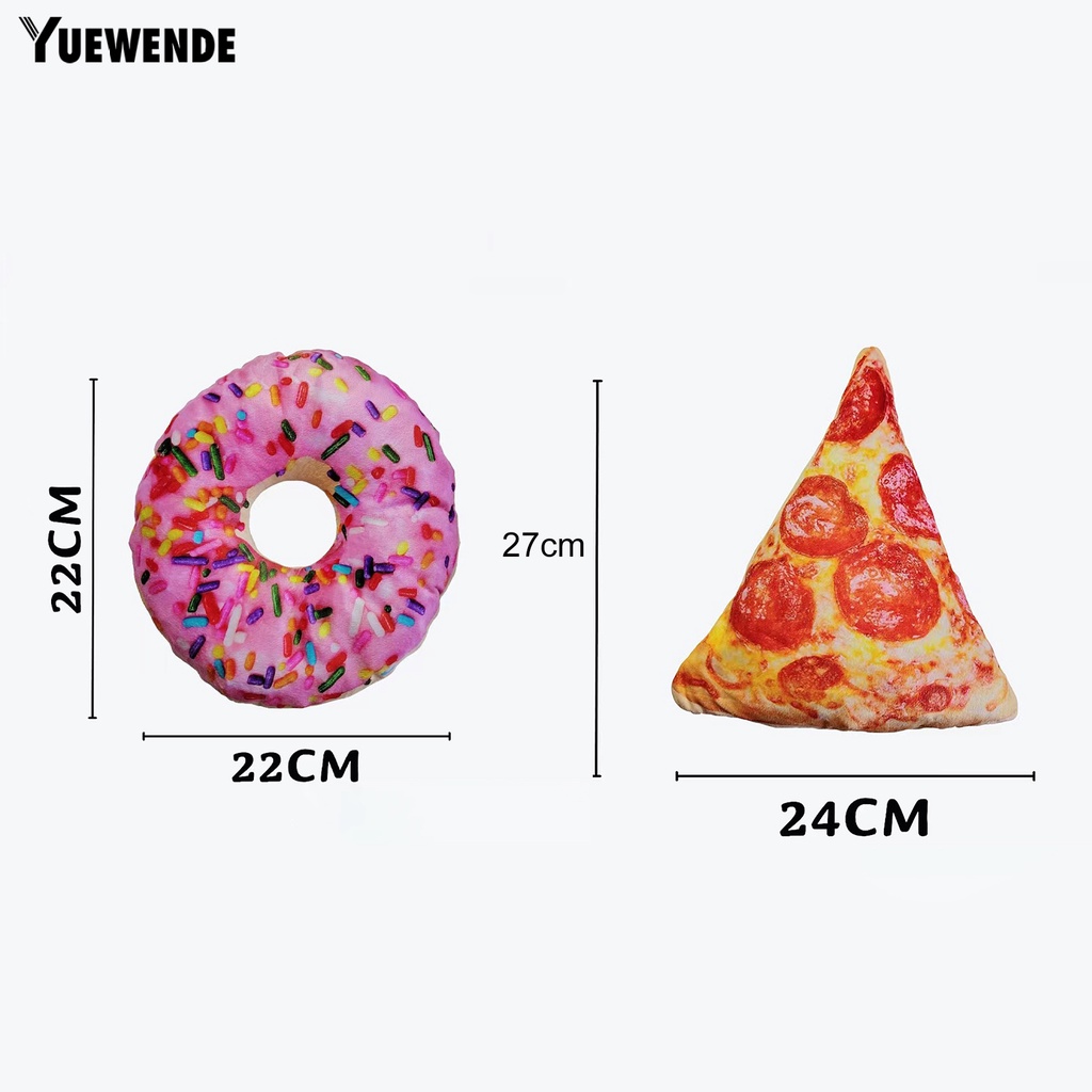 Đồ Chơi Nhai Hình Bánh Donut Có Tiếng Kêu Chống Cắn Cho Thú Cưng