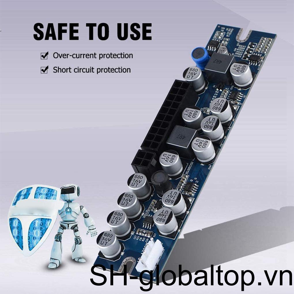 Bảng Mạch Nguồn ATX PC 12V 300W Kèm 24 Mô Đun Cung Cấp Điện