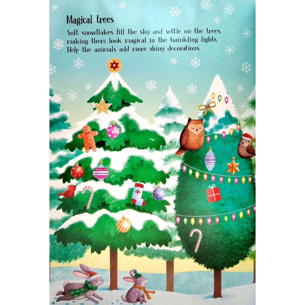 Sparkly Christmas Sticker Book