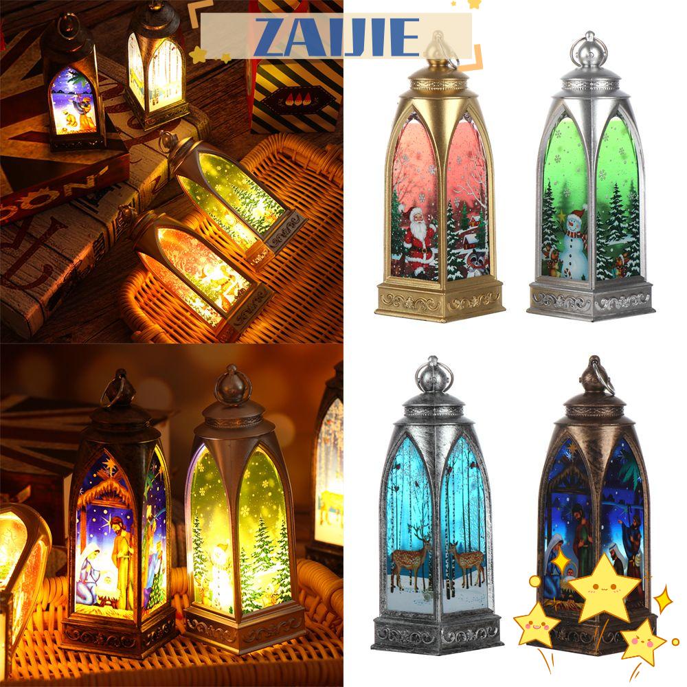 Lồng Đèn Zaijie 24 Dùng Để Trang Trí Nhà Dịp Giáng Sinh