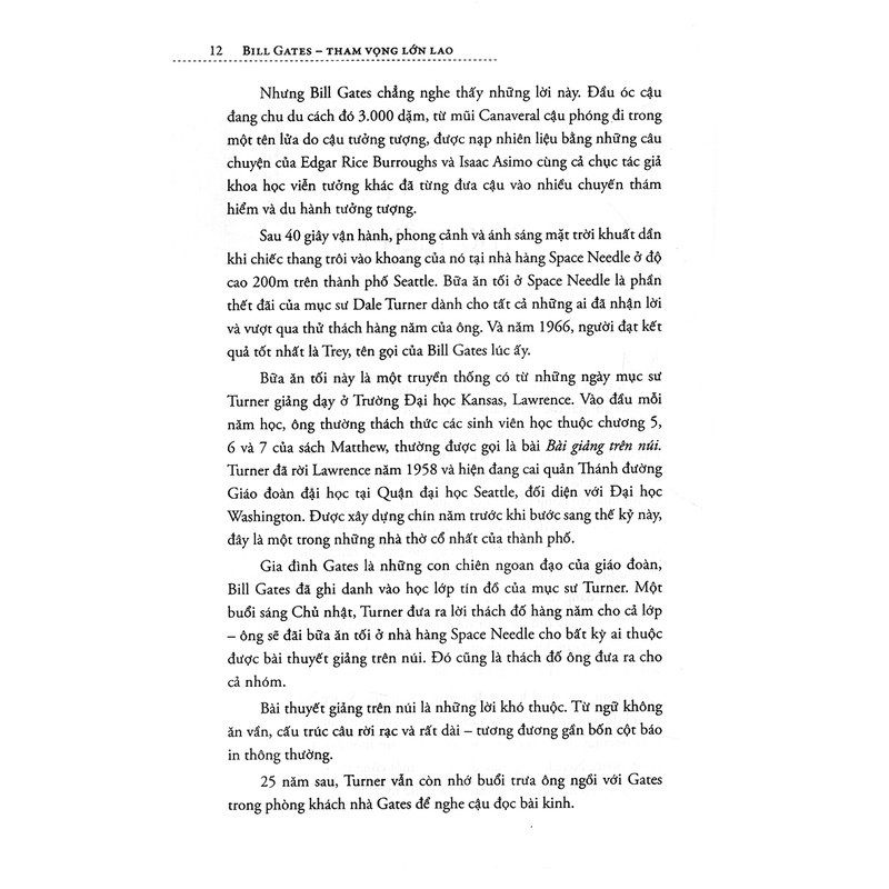 Sách - Bill Gates : Tham Vọng Lớn Lao Và Quá Trình Hình Thành Đế Chế Microsoft