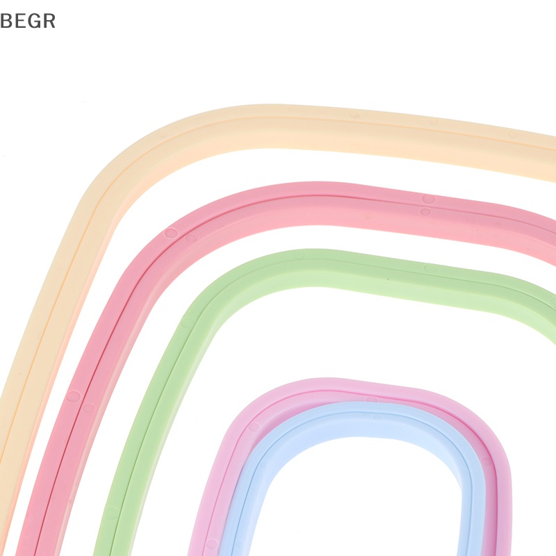 Khung Thêu Chữ Thập 5 Kích Cỡ Bằng Nhựa Hình Vuông DIY