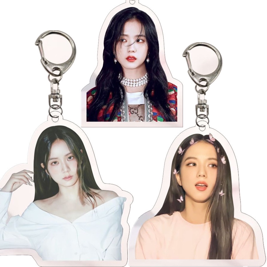 1 Móc Khóa Hình Jisoo Blackpink Bằng Acrylic