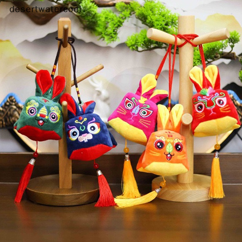 Thỏ Nhồi Bông Thiết Kế Phong Cách Trung Hoa Dễ Thương