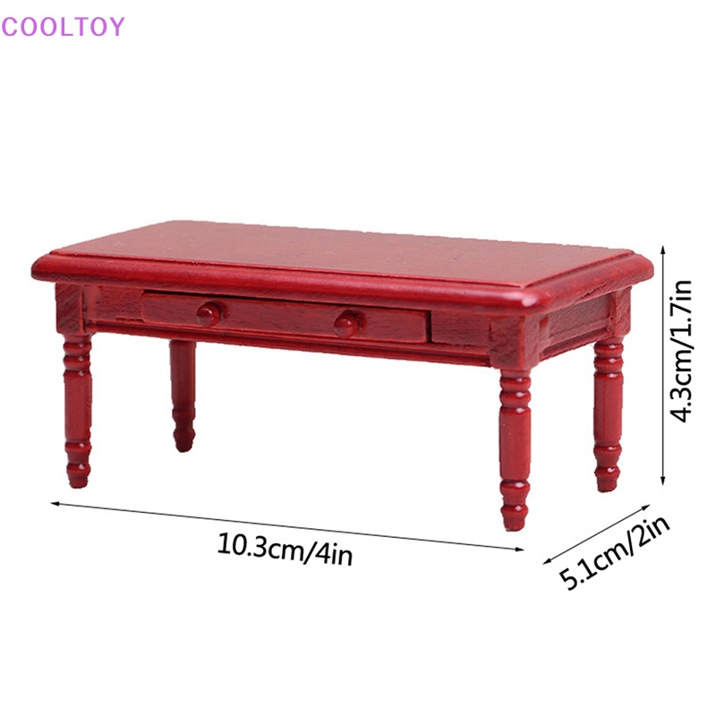 Mô Hình Bàn Cà Phê Mini Tỉ Lệ 1: 12 Trang Trí Nhà Búp Bê