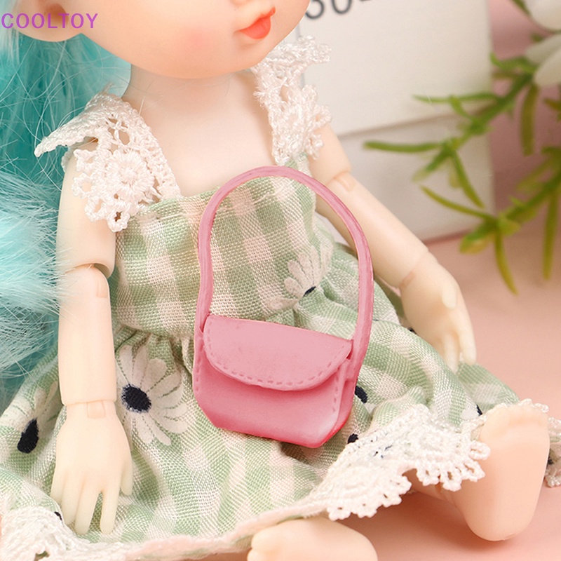 1 Túi Đeo Chéo Mini Trang Trí Nhà Búp Bê 1: 12
