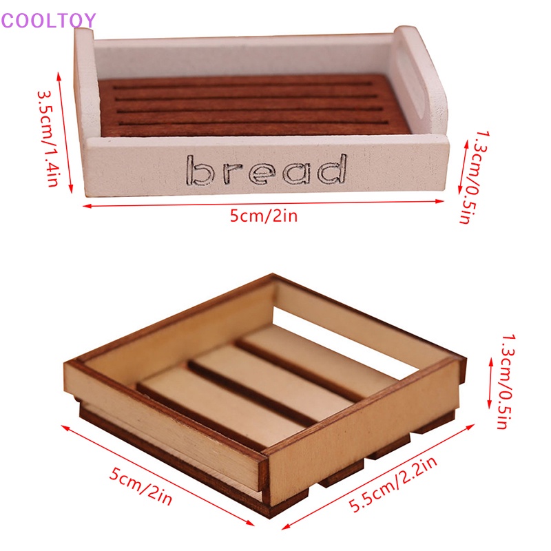 Giỏ Đựng Bánh Mì Tỉ Lệ 1: 12 Trang Trí Nhà Búp Bê