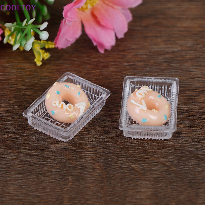 Set 2 Khay Nhựa 1: 12 Trang Trí Nhà Búp Bê
