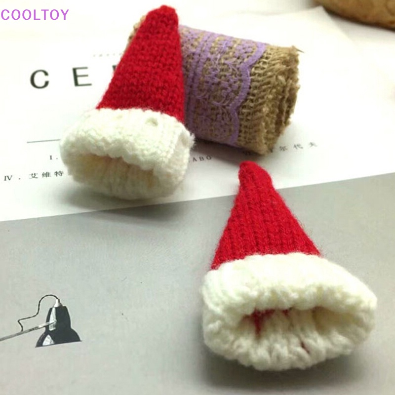 Nón Và Khăn Choàng Giáng Sinh Thời Trang Cho Nhà Búp Bê 1: 6 1: 12
