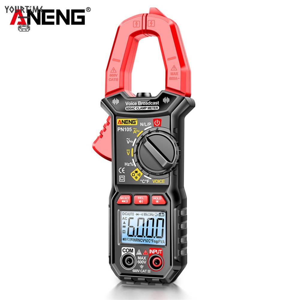 Kẹp Đo Dữ Liệu AC / DC Di Động Cho Phòng Thí Nghiệm / Nhà Máy / Nhà