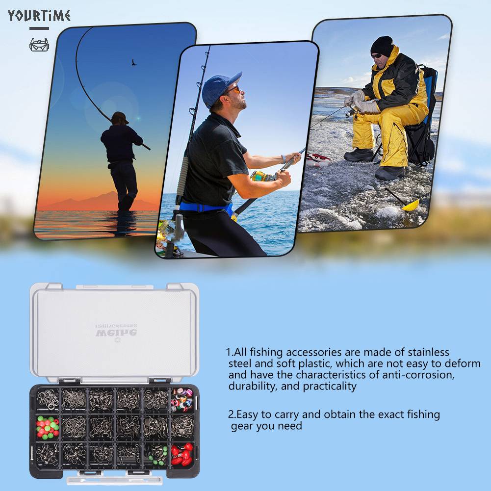 Set 236 Phụ Kiện Câu Cá Chuyên Dụng
