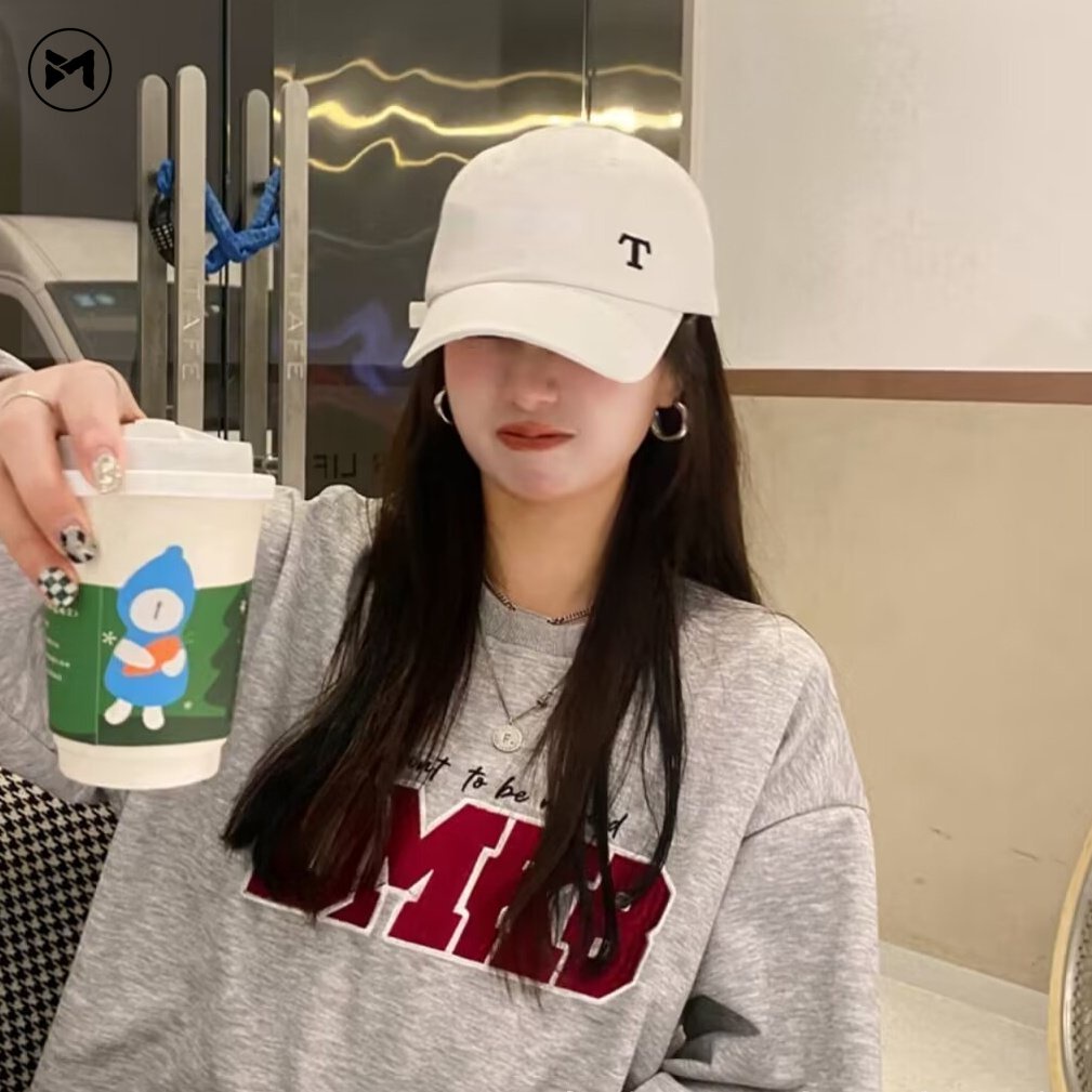 Mũ Lưỡi Trai Chống Nắng In Chữ Thời Trang Đường Phố Hàn Quốc Mới 2023