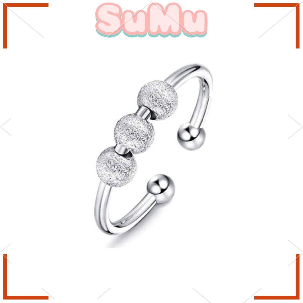 Nhẫn Xoay Không Gỉ Có Đèn Flash