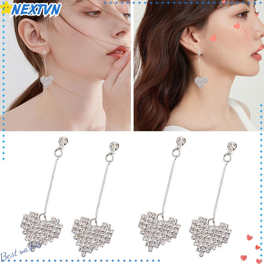 Set 4 Cặp Khuyên Tai Nữ Đa Dạng Thời Trang