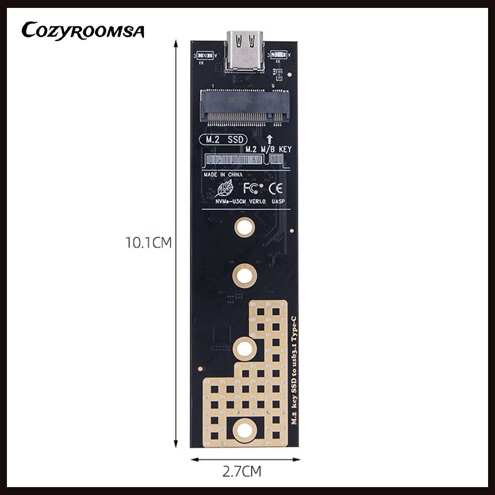 Vỏ Ổ Cứng Ngoài SSD M2 USB 3.1 Gen 2 RTL9210B