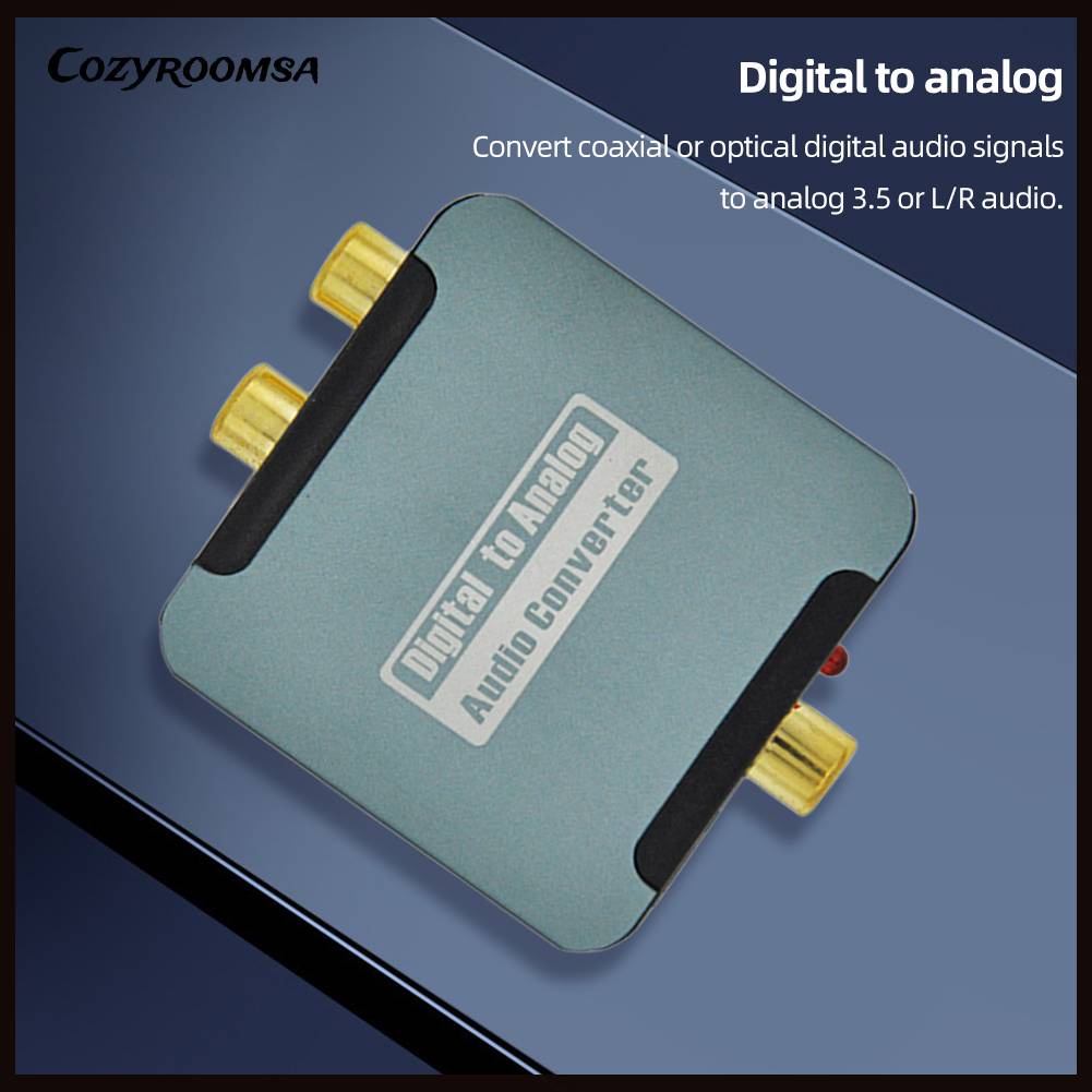 Bộ Chuyển Đổi Âm Thanh Kỹ Thuật Số Sang Analog Chuyên Nghiệp Cho Gia Đình