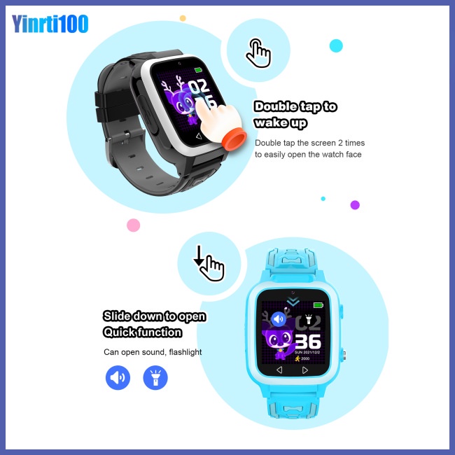 Đồng Hồ Thông Minh Yinrti Y8x Có Định Vị Gps Chống Lạc 25 Trò Chơi