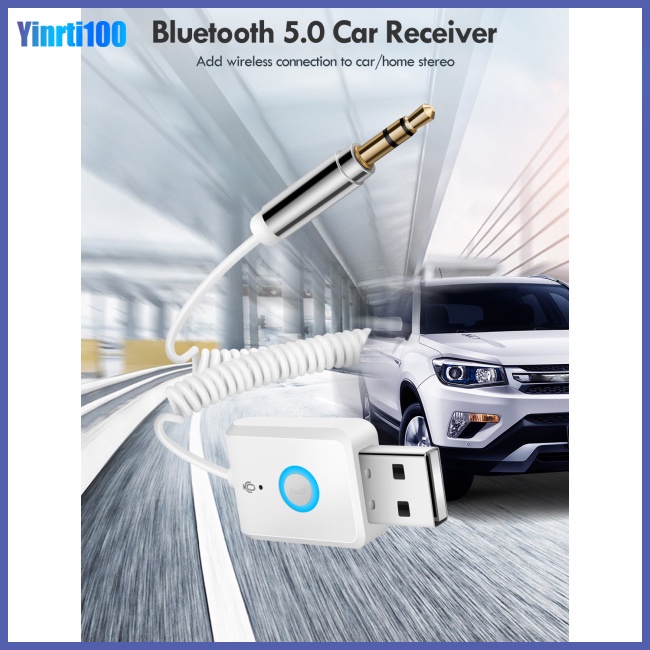 Thiết Bị Nhận Tín Hiệu Âm Thanh Bluetooth 5.0 Jack 3.5mm Cho Xe Ô Tô