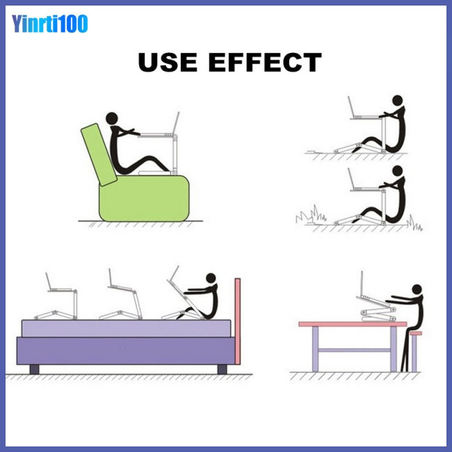 Giá Đỡ Laptop Bằng Hợp Kim Nhôm Có Thể Gấp Gọn Tiện Dụng