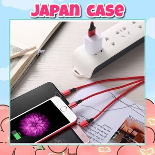 Cáp sạc dây dù đa năng 3 đầu-type c-micro usb mẫu 1
