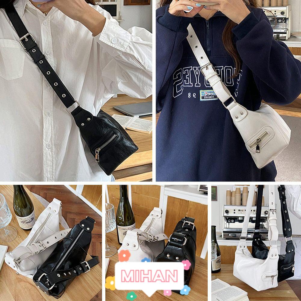 Túi Đeo Chéo Vai Phong Cách Punk MIHAN1 Dành Cho Nữ