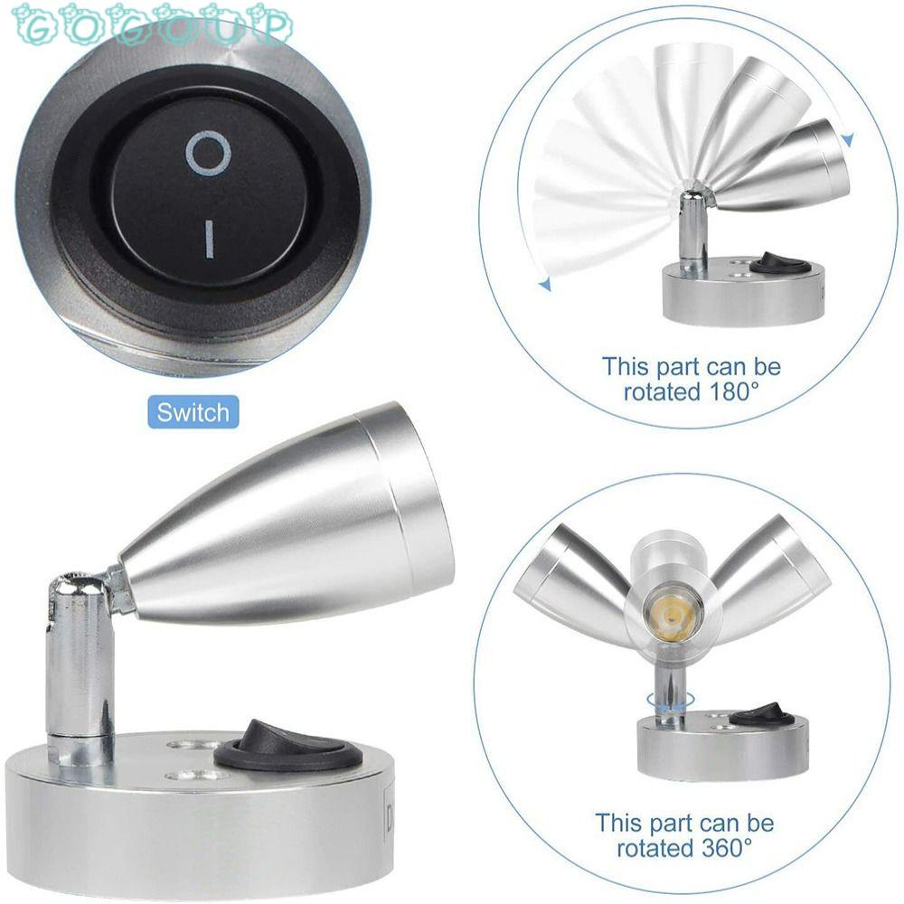 Đèn LED Đọc Sách Trong Nhà / Tàu Thuyền Bằng Nhôm Chất Lượng Cao