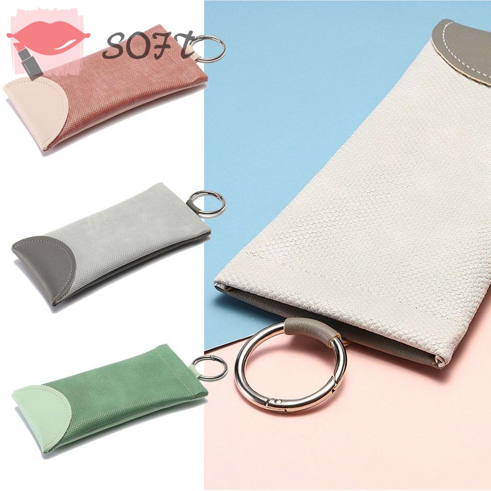 Túi Đựng Mắt Kính Bằng Da PU Chống Nước Dành Cho Nam Nữ